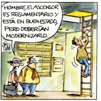 Inspecciones ascensores, maquinaria dentro de la Comunidad Propietarios